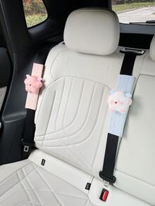 Miếng đệm vai dây an toàn hình ngôi sao sang trọng, bảo vệ dây an toàn, trang trí nội thất xe hơi, phù hợp cho mọi mùa. - A - Xem 9