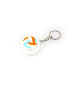 1pc Sports Ball Pattern Keyboard Stress Relief Toy, Round Click Button Fidget Keychain, Stress Relief, Creative Fidget Ball Toy. Can Be Used As Keychain, Car Keychain, Bag Pendant, Keychain Accessory. Features Sports-Themed Keyboard Button Design, Adult Finger Keychain, Finger-Press Type Keychain, With Entertainment And Relaxation Functions. Ideal As Sports Activity Gift, Party Gift And Unique Gift. - Button Decompression Ball - View 12