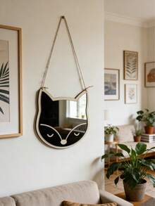 Gương acrylic trang trí tường, ván gỗ, đồ trang trí treo tường hình động vật và phòng trẻ em, trang trí phòng ngủ, trang trí tường (Gương có lớp màng bảo vệ, và mặt sau của gương có một lớp giấy dính, cần bóc ra sau khi nhận hàng) - Màu gỗ - Xem 20