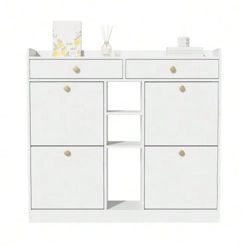 Storage Cabinets - White - View 1