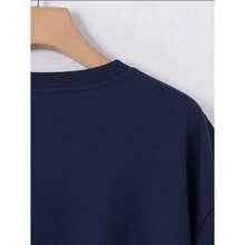 Streetwear Gospel T-Shirt, Religious Church, Prayer, Heart, Flames, Street, Urban Culture, Unisex, 100% Cotton, Top Premium Streetwear, Immediate Shipping, Various Colors!! - 藏蓝色 - 查看 5