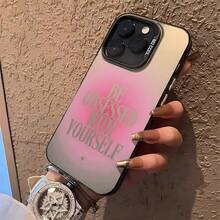 Funda para Teléfono - Una elegante funda para teléfono con frases motivadoras en inglés, adecuada para Apple  17, 16, 15, 14, 13, 12, 11 Plus, Pro Max, Series; perfecta para regalos de vacaciones, cumpleaños, para tu novia, novio, amigos o para ti mismo. - Negro - Ver 1