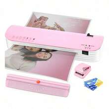 Mini Laminadora A4 Térmica/Frío con Cortador: Incluye 300 Hojas de Micas y Recortadora, Ideal para Hogar, Oficina y Escuela, Compacta y Fácil de Usar - Ver 9