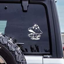 Waterproof Mushroom Sticker, Vinyl Decal For Car Truck Bumper Window Laptop Phone - A - View 8