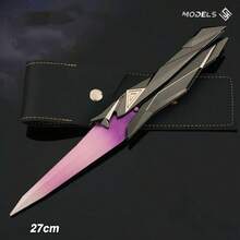 1pc "Valorant Singularity" "VALORANT Series Model" Made Of Full ABS Plastic Material, Foldable, With Stress Relief Function, Suitable For Interactive Games, Perfect Birthday/Holiday Gift - Multicolor - View 2