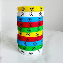 2026 World Cup Soccer Bracelet, Silicone Club Gift, Fan Souvenir - Multicolor - View 1