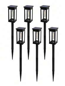 LED Solar Tungsten Filament Light, Innovative Creative Design, Suitable For Home, Yard, Outdoor, Garden Stake Light, Waterproof Home Tungsten Filament Light, Wall Light, Scenery Decor Atmosphere Solar Lawn Light - Solar-powered Tungsten Filament Landscape Lights - View 14