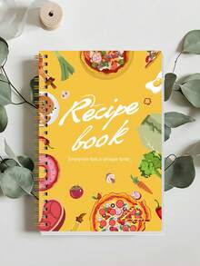 Trees Sổ tay công thức nấu ăn trống, dùng để ghi lại các công thức nấu ăn và nhật ký chăm sóc sức khỏe cá nhân, có thể ghi được 60 công thức, kích thước 5.7" x 8.4", trang trí nhà cửa. - A5 - Xem 7