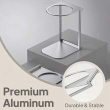 Aluminum Alloy Portable Coffee Machine Stand, Stable Base, Suitable For Home, Travel, Camping And Office Use, Gift For Coffee Lovers - Multicolor - View 6