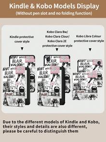 Kingsung 个性化都市拼贴图案平板电脑保护套,兼容 iPad 9.7/10.2/10.5/10.9/12.9/Pro 11(第十代),兼容三星 Galaxy Tab S6 Lite 10.4 英寸,兼容 Kindle Paperwhite 第十二代(2024 年款),Kindle 第十一代(2022 年款),Kobo Clara Colour,柔软防摔保护,智能支架/自动唤醒/睡眠功能 - 彩色 - 查看 11