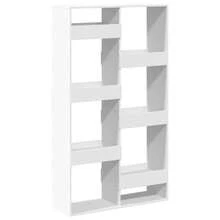 Bookcase White 100x33x175 Cm Engineered Wood - White - View 6