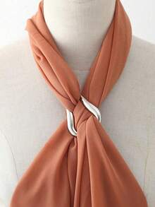 The New Fashionable Irregular-Shaped Scarf Clasp Is Used To Secure And Decorate The Scarf. It Is Very Attractive And Practical.,Beach,Holiday - Scarf Ring - View 7