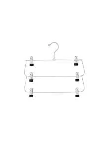 Multi-Layer Pants Hanger Rack, Non-Slip Trousers Organizer, Multifunctional Clothes Rack, Vertical Storage For Multiple Garments, Space-Saving Wardrobe Storage Accessory Necessity - Multicolor - View 14