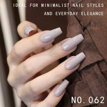 GMUME 15毫升凝胶指甲油 062 柔和丁香紫冷灰紫色淡紫罗兰色 Morandi 同色同瓶 精准视觉识别 UV LED 可卸指甲油 指甲彩绘设计 沙龙居家DIY美甲 持久耐用 日常优雅美观 - Light Purple - 查看 6