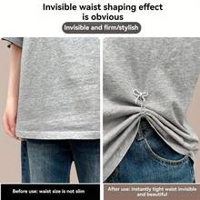 Conjunto de 2/4/6 prendedores de manga ajustáveis para mulheres, com decoração de borboleta e coração - Encurtam mangas instantaneamente, fazem bainha em calças, fita para bainha sem costura, anti-arrasto, ferramenta para ajuste de roupas, design elegante, multicolorido - Multicolorido - Ver 4