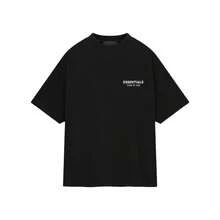 Essentials Fear Of God Back Logo Print Oversized T-Shirt Runs 2 Size Large , Crew Neck Short Sleeve, Unisex Loose Relaxed Fit, Premium Breathable Cotton Blend, Minimalist Streetwear Top, Casual Loungewear & Daily Wear For All Seasons, Ideal For Street Style, Casual Outings & Everyday Use - LIGHT HEATHER GREY - 查看 6