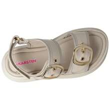 Karsten Adjustable Casual Sandals For Girls - Nude - View 6