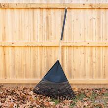 30-Inch Wood And Poly Leaf Rake - Default - View 2