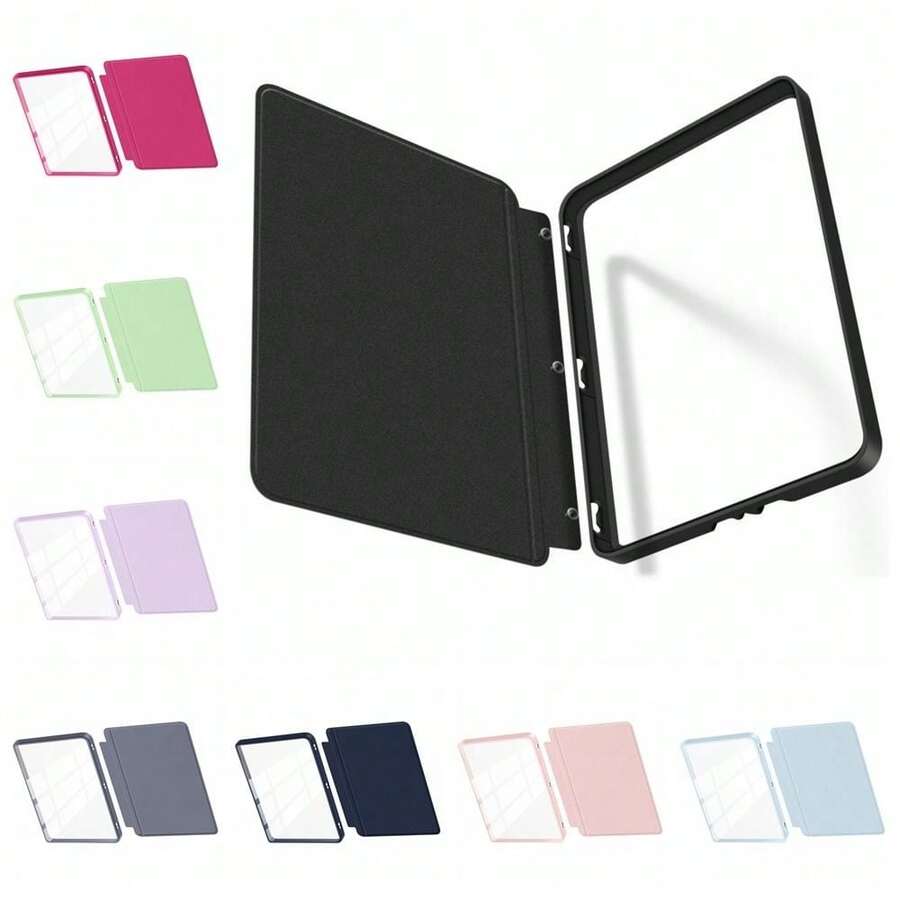 For Kindle Paperwhite 10th Generation 2018 Released 6 Inch E-Reader Case Magnetic Cover PQ94WIF Acrylic Split Protective Shell Auto Wake/Sleep 360 Rotation Detachable - Multicolor - View 1