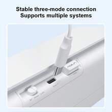 AULA S100 Pro Wireless Mechanical Keyboard, Three-Mode Connection, Full Key Axis Base, Hot Swap, Office Gaming Computer Desk Keyboard - View 9