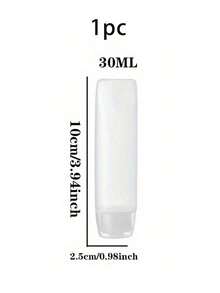 防漏翻蓋擠壓瓶，單手按壓設計 - 30ml/50ml 可重複使用旅行尺寸，適用於洗髮精、乳液、護髮素 - 輕巧便攜，適合健身房、美髮沙龍、居家、戶外露營（無需工具即可輕鬆開啟） - 彩色 - 查看 7