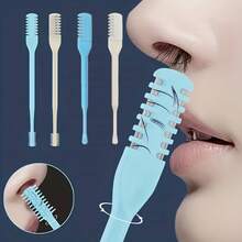 Double-Sided Nose Hair Trimmer 2-Pack, Portable Manual Nose Hair Trimming Set, Suitable For Both Men And Women, 360-Degree Rotating Nose Hair Trimmer - Nose Care Tool - 2pcs - View 4