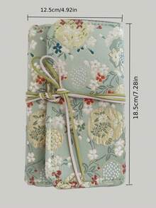 1pc Portable Notebook With Cord, Thicker Paper For Easy Writing, Cartoon Pattern, Loose-Leaf Memo Pad - B - View 6
