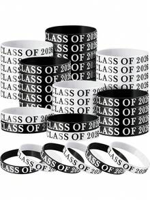 12 pièces Bracelets de graduation 2026, bracelets commémoratifs de graduation, félicitations aux diplômés 2026, bracelets en silicone de célébration pour la saison de graduation 2026, bracelets thème enseignant, bracelets de graduation en silicone, bracelets de célébration de graduation, fête, cadeaux de fête de graduation - Voir 7