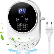Ozone Generator, Home Bedroom Air Purifier, Negative Ion Generator 150mg/H Ozone Machine Deodorizer Suitable For Home, Pets, Portable Ozone Generator Suitable For Toilet, Living Room, Pet Room, Kitchen - White - View 4