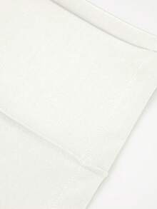 Quần ống đứng dáng rộng thoải mái dành cho nữ, kiểu dáng châu Âu và Mỹ, mùa xuân/thu 2026, quần ống đứng ôm dáng, cạp trung bình, thời trang mùa hè, làm từ vải polyester co giãn nhẹ, màu trắng. - trắng - Xem 6