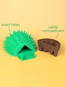 1pc Cactus Cat Self Scratcher / Self Groomer, Interactive Catnip Pet Accessory - one-size - View 4