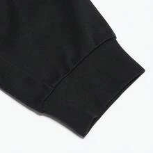 Adidas 女士休闲抽绳九分裤，舒适百搭，运动休闲服饰，IM8874 - 黑色 - 查看 3