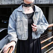 酷炫朋克哥特风项圈，男女通用，黑色PU皮革复古项链，可调节 - 黑色 - 查看 5