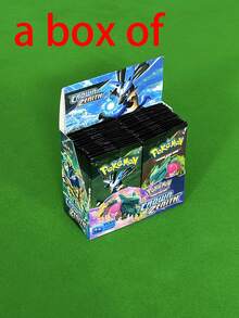 宝可梦稀有风格卡片，独特设计，可用于构建个性化卡片套装，随机发货 - 彩色 - 查看 12