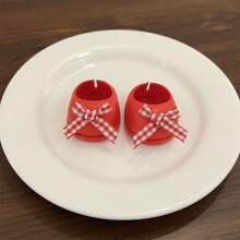 Doll Shoes, Auxiliary Stand Shoes, Doll Accessories & Props, Large Bow Shoes Suitable For 20cm/7.87inch Cotton Dolls, Birthday Gift, Holiday Gift - Multicolor - View 10