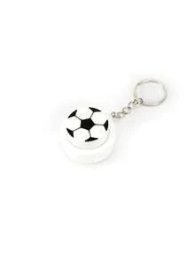 1pc Sports Ball Pattern Keyboard Stress Relief Toy, Round Click Button Fidget Keychain, Stress Relief, Creative Fidget Ball Toy. Can Be Used As Keychain, Car Keychain, Bag Pendant, Keychain Accessory. Features Sports-Themed Keyboard Button Design, Adult Finger Keychain, Finger-Press Type Keychain, With Entertainment And Relaxation Functions. Ideal As Sports Activity Gift, Party Gift And Unique Gift. - Button Decompression Ball - View 11