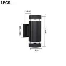 Customizable Outdoor Wall Lamp, Acrylic Rectangular/Cylindrical Appearance, Indoor/Outdoor Home Decor Lighting, LED E27 Bulb Suitable For Patio, Staircase, Street, Indoor/Outdoor, Living Room, Bathroom, Kitchen, Bedroom, Corridor - E27 Outdoor Wall Lamp - View 15