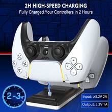 Dual Charging Dock For DualSense Controllers, With Fast Charging, Overcharge Protection, Non-Slip Design, Type-C Power Input, Charges 2 Controllers Simultaneously - View 6