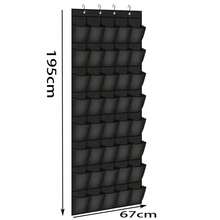 40pcs Multipurpose Hanging Storage Bags For Shoes, Accessories, And Small Items - Over-The-Door Mesh Organizer Pockets, Space-Saving Closet Solution, Durable Breathable Mesh, Transparent Design, Easy Access, Ideal For Bathroom, Bedroom, Entryway, Dorm, And Laundry Areas, Keeps Belts, Scarves, Socks, And Garments Neatly Within Reach While Preserving Airflow And Visibility - View 3