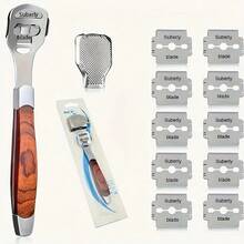 10pcs/Set + 1pc Foot File/Callus Remover, Elegant Gift Box, Beige Foot Care Tools For Removing Dead Skin - C-Yellow - View 10