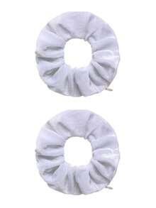 1/2/3/5/7/9/10pcs Silk Material Hair Ties With Hidden Pocket, Multi-Functional Hair Accessory Storage Bag, Portable Coin Purse, Beach Bag, Back To School Essential, Non-Waterproof Travel Supplies, Back To School Season Study Supplies, Holiday Camping Essential, Vacation Accessory, Mini Summer Style, Suitable For Women And Girls, Velvet Headband, Hidden Pocket Headband, Suitable For Storing Keys, Dollars, Lipstick And Other Small Items. - Multicolor - View 25