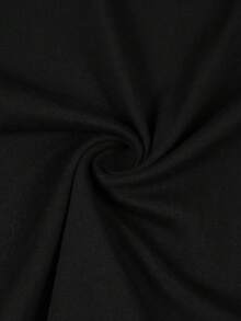 Women's Crop TopNew  Women's Y2K Short-Sleeve High-Waist T-Shirt - Unique Leaf/Letter Print Pattern Design - Versatile, Fashionable, Sweet & Cool, Spicy Style - Artistic Everyday Versatile Fit - Simple, , Micro-Stretch FabricShow Your Waist Perfectly - Black - View 6