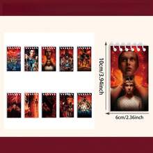 5pcs Red Spiral Notebooks, Student Portable Notebooks, Learning Supplies, Back To School Party Gifts, Random Styles - Multicolor - View 3