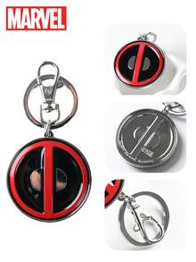 Marvel Deadpool Officially Licensed 3D Figurine Bag Clip Charms Anime Figure Keychain Anime Collector Keyring Backpack Decor Stylish Alloy Key Ring For Gifts 1Pc - A - View 7