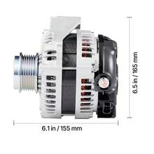 Autolichtmaschine 84143543, für Chevy Express 2500 V6 4,3 l, V8 6,0 l 2018–2019, GMC Sierra 1500 2014–2016, Yukon 2015–2019, Kfz-Ersatzlichtmaschine 104211-8340, 22747894, TN1042119110 - 6,1 x 6,5 x 6,5 Zoll - Übersicht 10