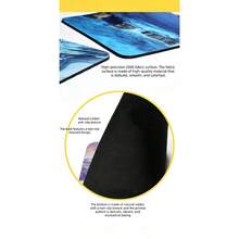 动漫魔女猎人主题迷你鼠标垫，防滑电脑桌垫，促销礼品杯垫 - 彩色 - 查看 6