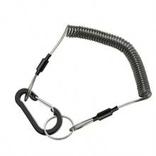 耐用防丢可伸缩弹性安全挂绳钥匙扣 - A - 查看 9