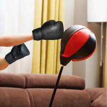 1 Set PU Leather Boxing Gloves With Hand & Foot Targets, Kickboxing Training Equipment Combo, Suitable For Home, Boxing Gym, Taekwondo Studio, Sparring Reaction Pads - Multicolor - View 9