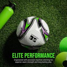 2026 Professional Training Soccer Ball, PVC Material, Precision Machine Stitched, High Cost-Performance Durable Adult Soccer Ball, US/Canada/Mexico - Yellow - View 3