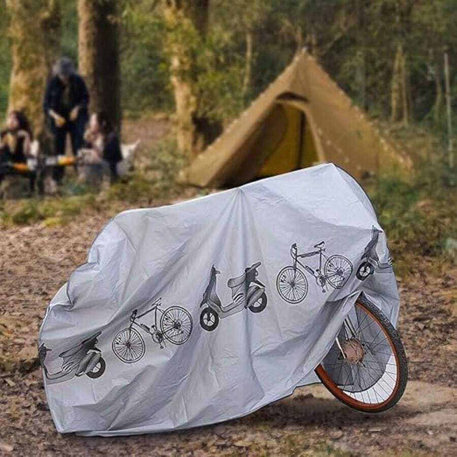 1pc Bicycle Cover, Electric Bicycle Cover, Mountain Bike Cover, Rain Cover, Dust Cover, Sun Protection Cover